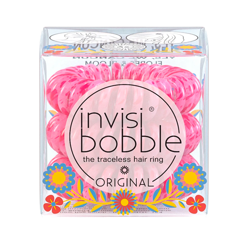 Invisibobble Ring ORIGINAL Flores & Bloom Yes, We Cancun (3 Unid) - Edição Limitada