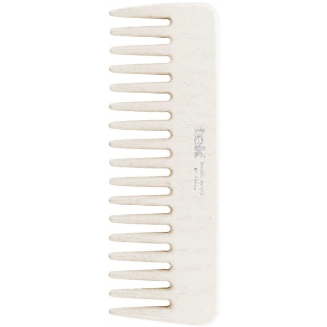 Small Comb With Wide Teeth White FSC 100%