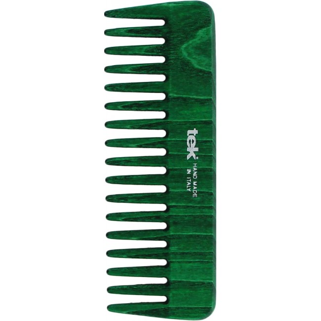 Small Comb With Wide Teeth Green FSC 100%