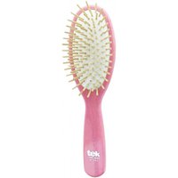 Big Oval Brush In Lacquered Pink FSC 100%