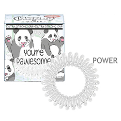 Invisibobble Ring Circus POWER - Pawesome (Cor Branco)