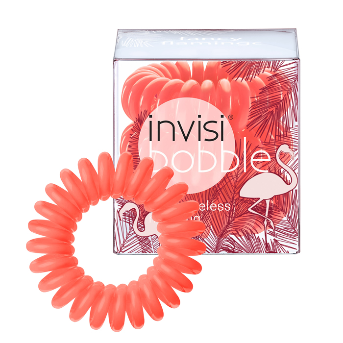 Invisibobble Ring WW Fancy Flamingo (Cor Coral) (3 Un.)