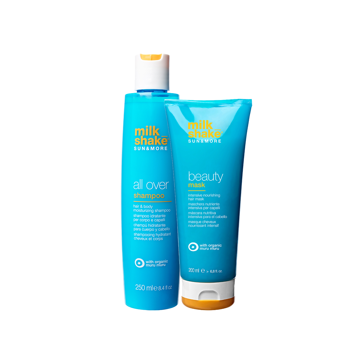 Pack Milk Shake Sun&more All Over Shampoo 250ml + Beauty Mask 200ml