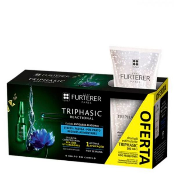 RF AQ Coffret Triphasic Reaccional 12 Doses com Oferta Triphasic Ch 100ml