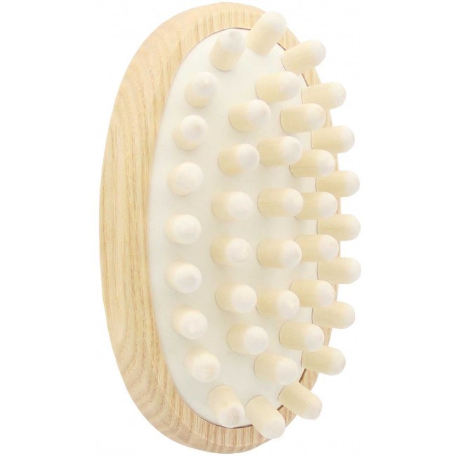 Body Massage Brush With Big Wooden Pins FSC 100%