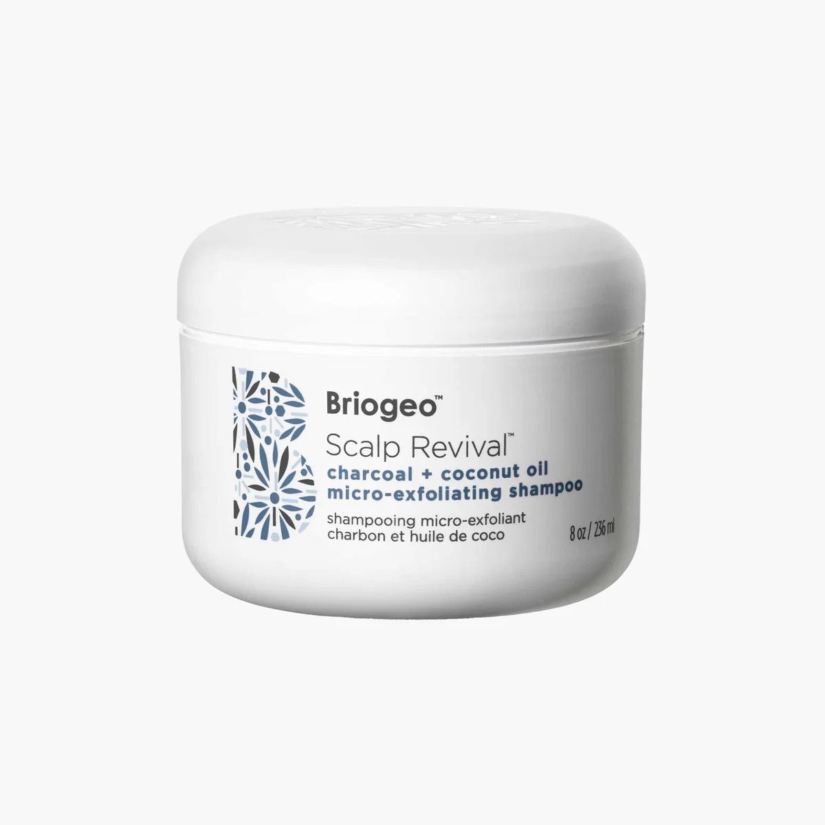 BRIOGEO Scalp Revival Charcoal + Coconut Oil Micro-Exfoliating Shampoo 236ml