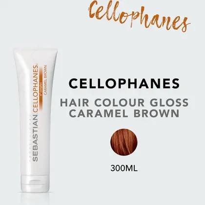 Sebastian Coloração Cellophanes Hair Colour Gloss Caramel Brown 300ml