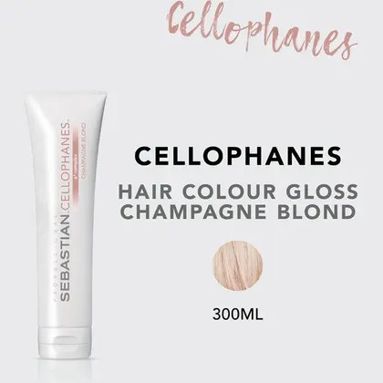 Sebastian Coloração Cellophanes Hair Colour Gloss Champagne Blond 300ml