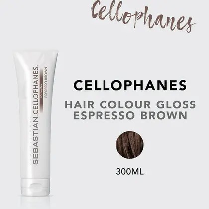 Sebastian Coloração Cellophanes Hair Colour Gloss Espresso Brown 300ml