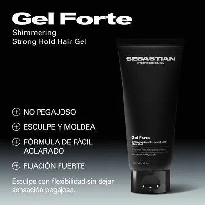 Sebastian Shimmering Strong Hold Gel 200ml