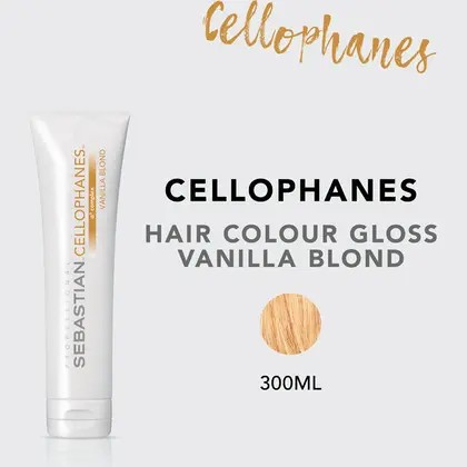 Sebastian Coloração Cellophanes Hair Colour Gloss Vanilla Blonde 300ml