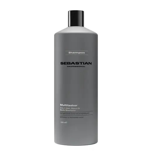 Sebastian 3In-1 Hair, Beard and Body Shampoo 1000ml