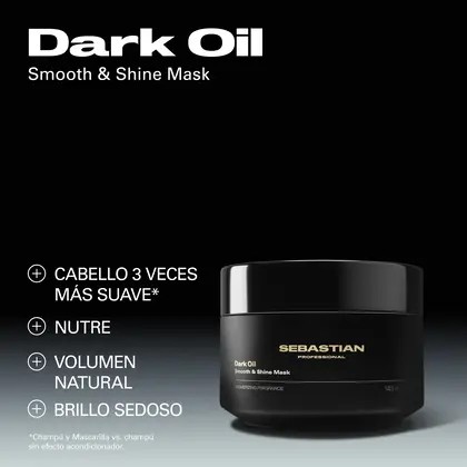 Sebastian Dark Oil Smooth and Shine Mask 145ml